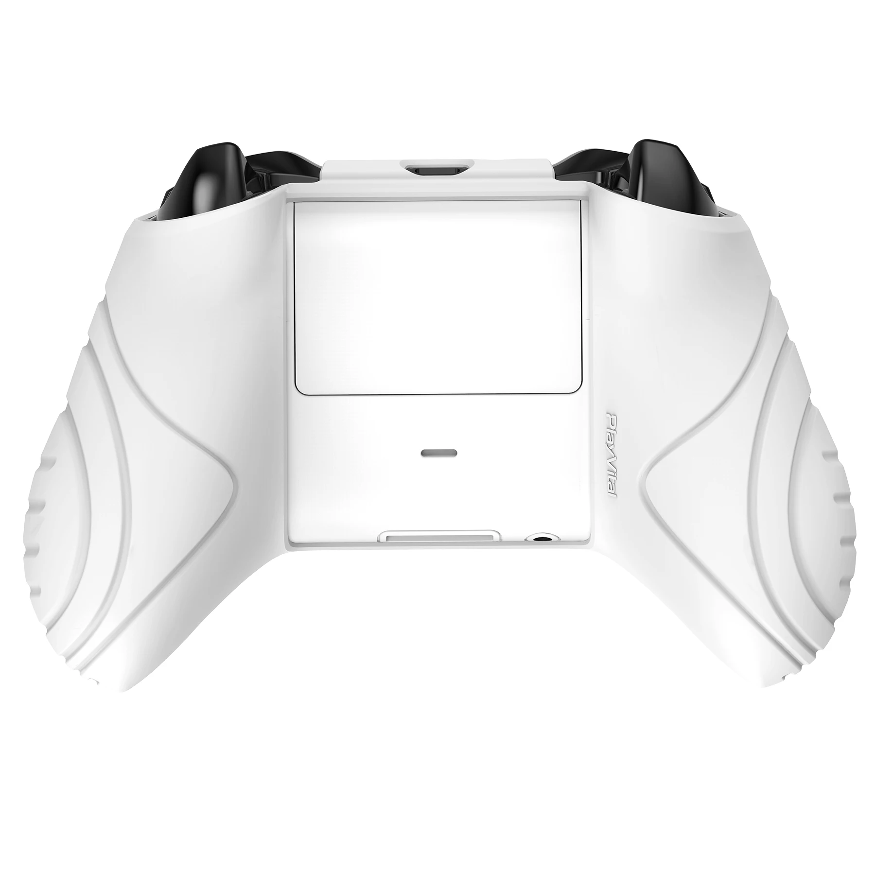 PlayVital Samurai Edition 미끄럼 방지 그립 실리콘 스킨 부드러운 고무 케이스(Xbox One X/S 컨트롤러용) 2개의 엄지 스틱 캡 포함