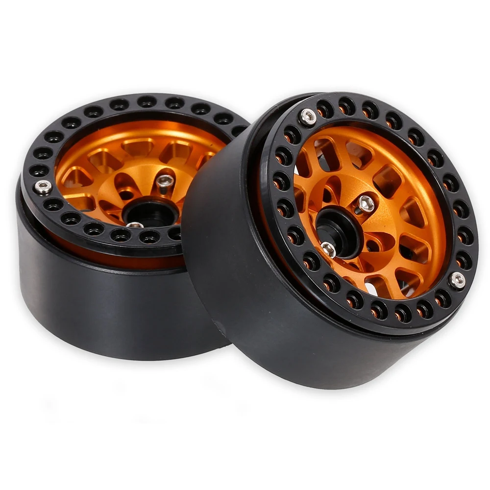 

L20A-4PCS 1.9 Металлический обод ступицы колеса с замком для 1/10 RC Crawler Axial SCX10 90046 AXI03007 TRX4 RedCat