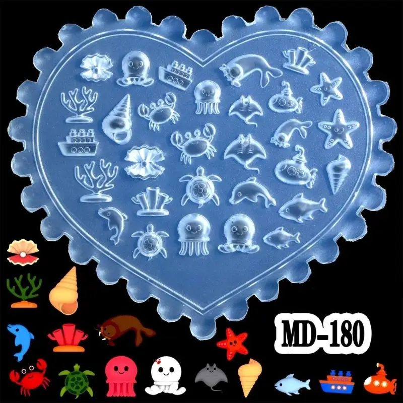 A52E Reusable Sturdy Silicone Art Mould Portable Accessory for Diverses Patterns