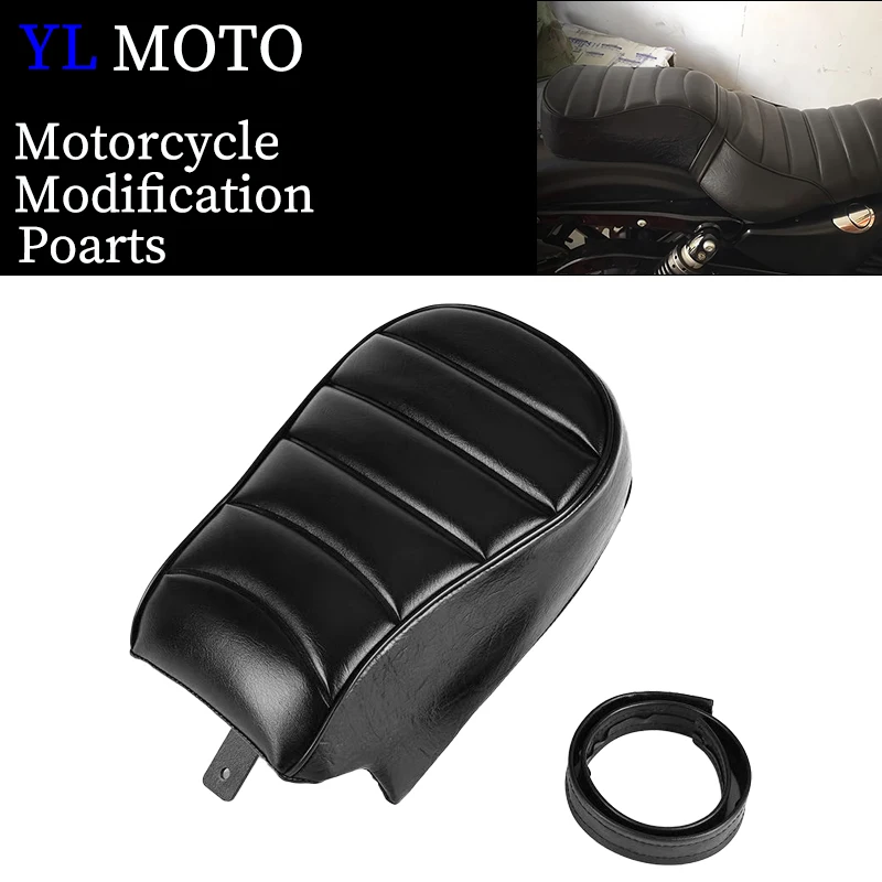 

For Harley Iron 883 XL883N XL 883N XL883 X48 Sportster 1200 1200C 2016-2021 Motorcycle Rear Passenger Seat Pillion Cushion