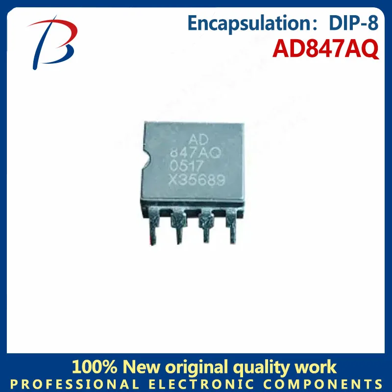 1PCS AD847AQ 패키지 DIP-8 저전력 모 놀리 식 연산 증폭기