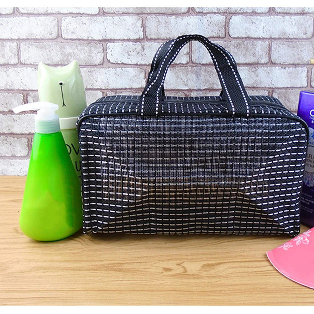 

1Pcs Bath Shower Bag Waterproof Foldable Toiletry Organizer for Travel Swimming Fitness Large Capacity Portable Storage