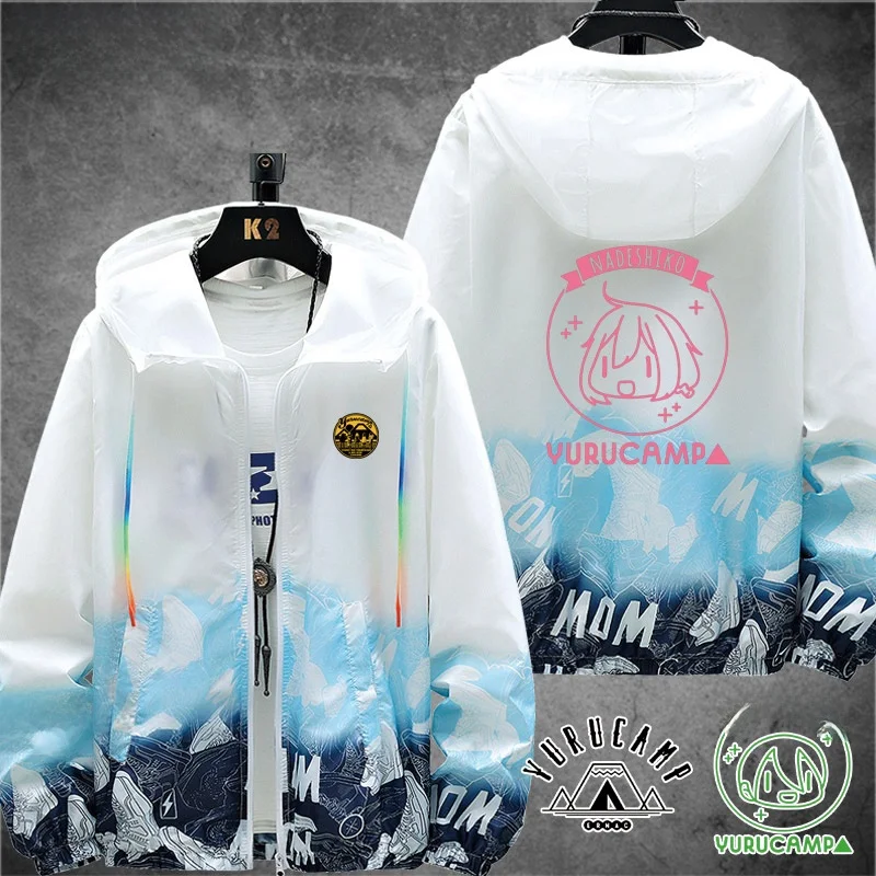 

Ультратонкая куртка для косплея в стиле аниме, мужская, дышащая, из полиэстера, летняя, с длинными рукавами, с капюшоном, повседневная, свободного кроя