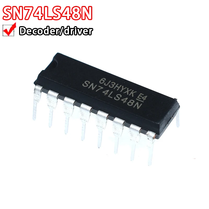 10 Stück sn74ls42n sn74ls46n sn74ls47n sn74ls48n sn74ls85n sn74ls96n sn74ls112n sn74ls12n 74 ls42 74 ls46 74 ls48 74 ls85 dip16