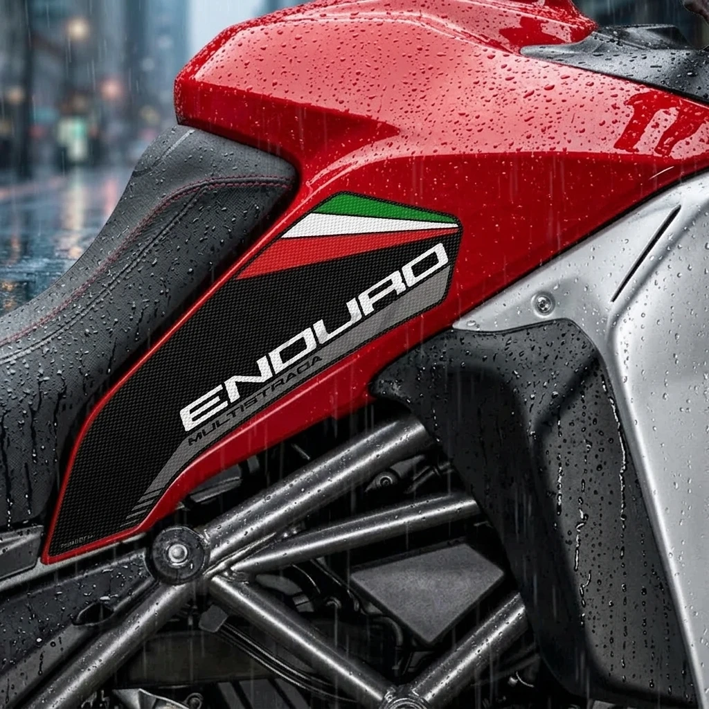 

Наклейка для мотоцикла Ducati Multistrada Enduro 1200 1260 V2 V2S, противоскользящая боковая накладка на бак, защита от скольжения