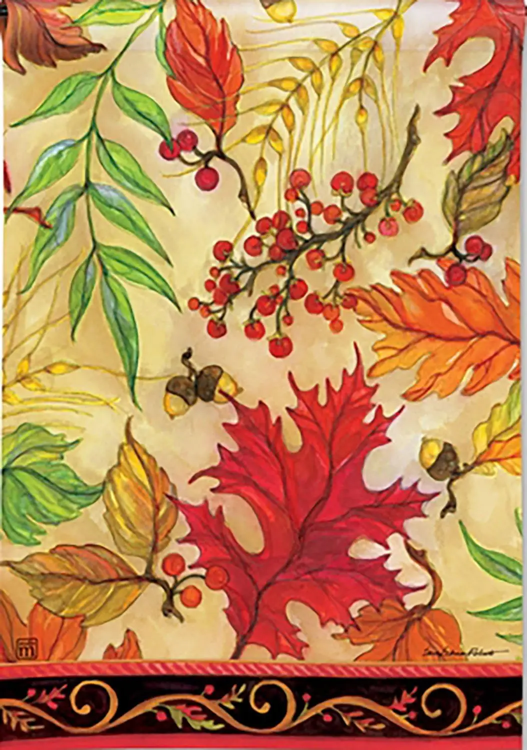 Breeze Art Blaze of Glory Garden Flag #31230 jaa