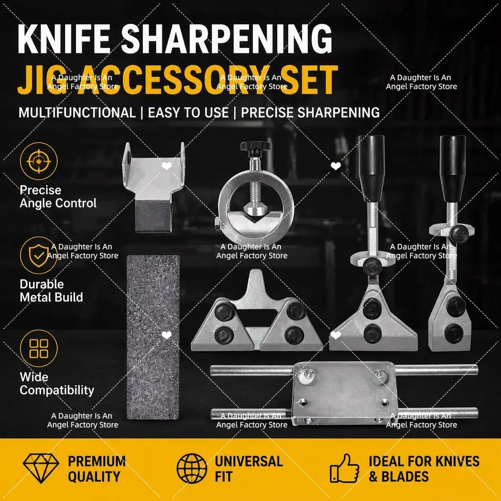 Sharpening fixtures and accessories for water-cooled grinding machines, woodworking turning knives, scissors, fixtures, wheel d