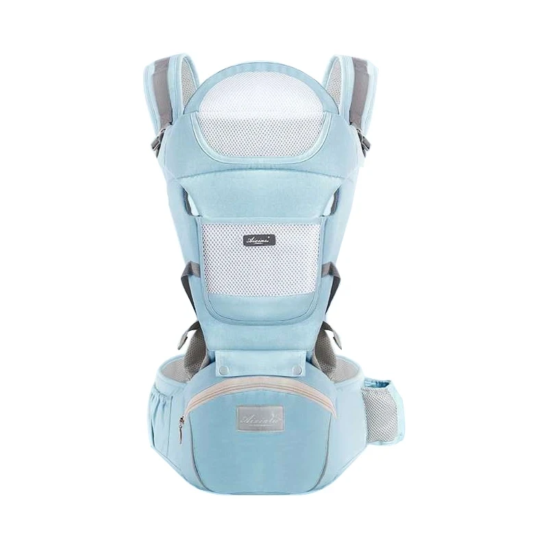 Newborn Carrier Baby Cozy Baby Wrap Carrier with Hook&Loop for Easily Adjustable  Soft Fabric Baby Carrier