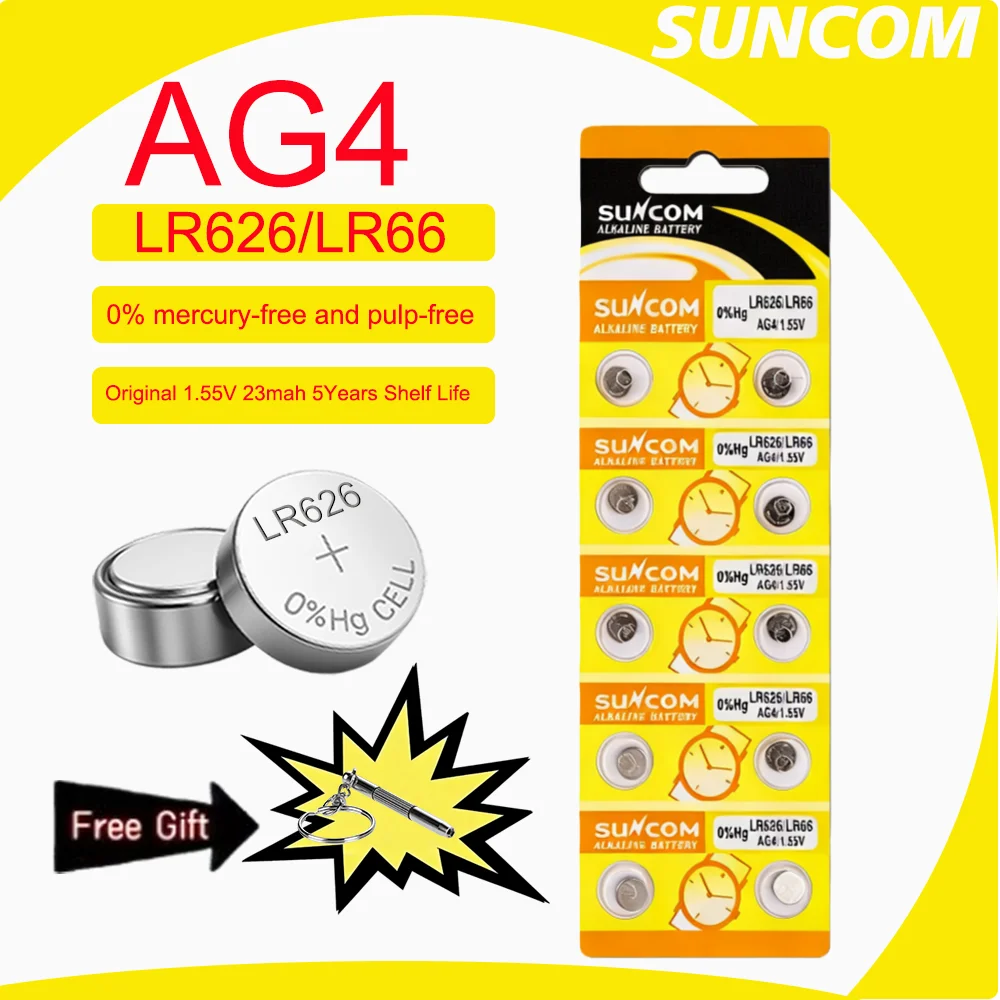 2-30Pcs 1.5V LR626 AG4 Button Batteries Alkaline Coin Cell LR626 377A V377 Button Battery for Watch Calculator Toy Remote