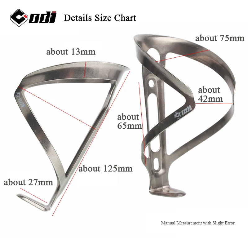 25g Bicycle Bottle Cage Ultralight Titanium Bottle Cage MTB Road Bike Bottle Holder Bicycle Accessories Bike Bottle Cage Holder