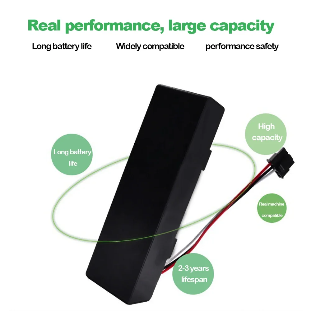 Original Rechargeable Battery For VIOMI V2 Pro VRVCLMB21B MVVC01-JG Sweeping Mopping Robot 14.8V 12800mAh Vacuum Cleaner