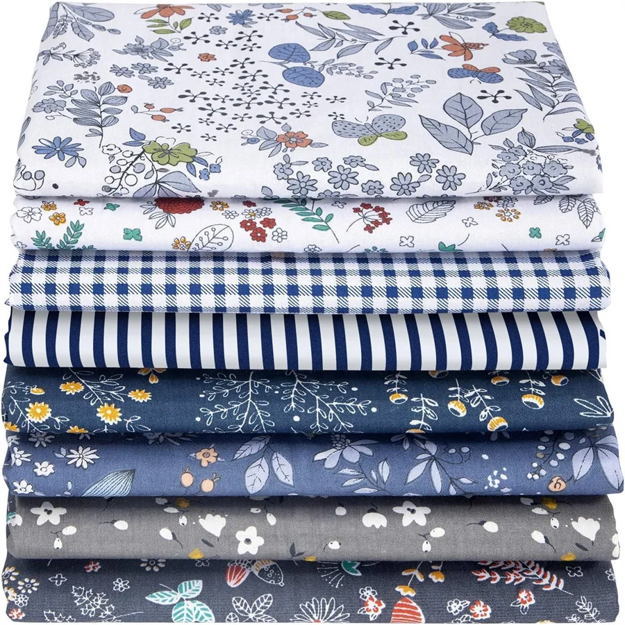 8 قطعة 20x25 سنتيمتر المربعات القطن الحرفية النسيج الملابس DIY بها بنفسك حزمة خليط اللحف الخياطة سكرابوكينغ Artcraft