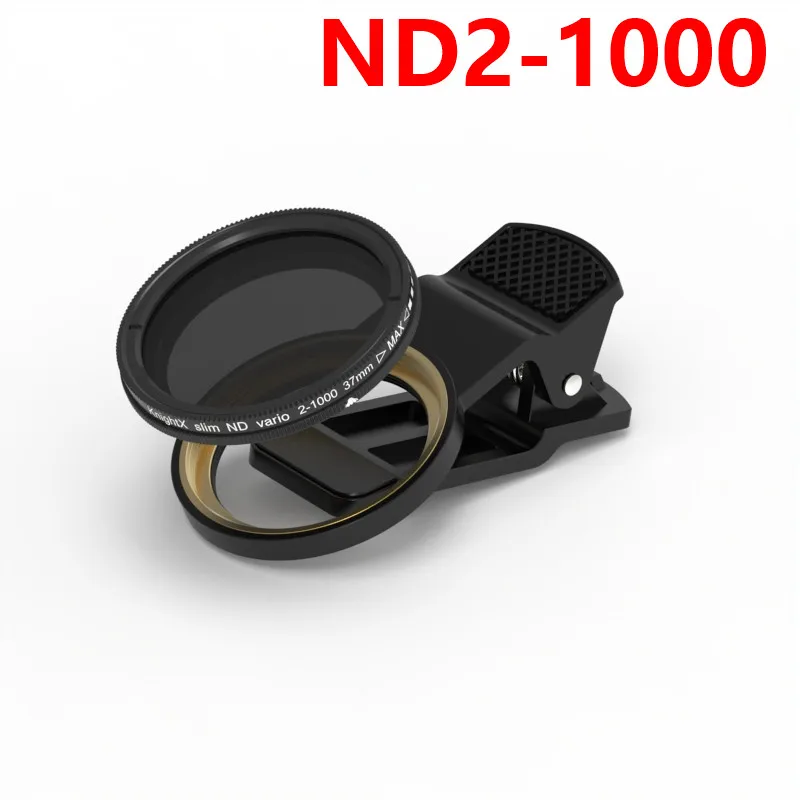 Filtro ND variável Filtro de densidade neutra para câmera todos os smartphones kit de lentes móveis