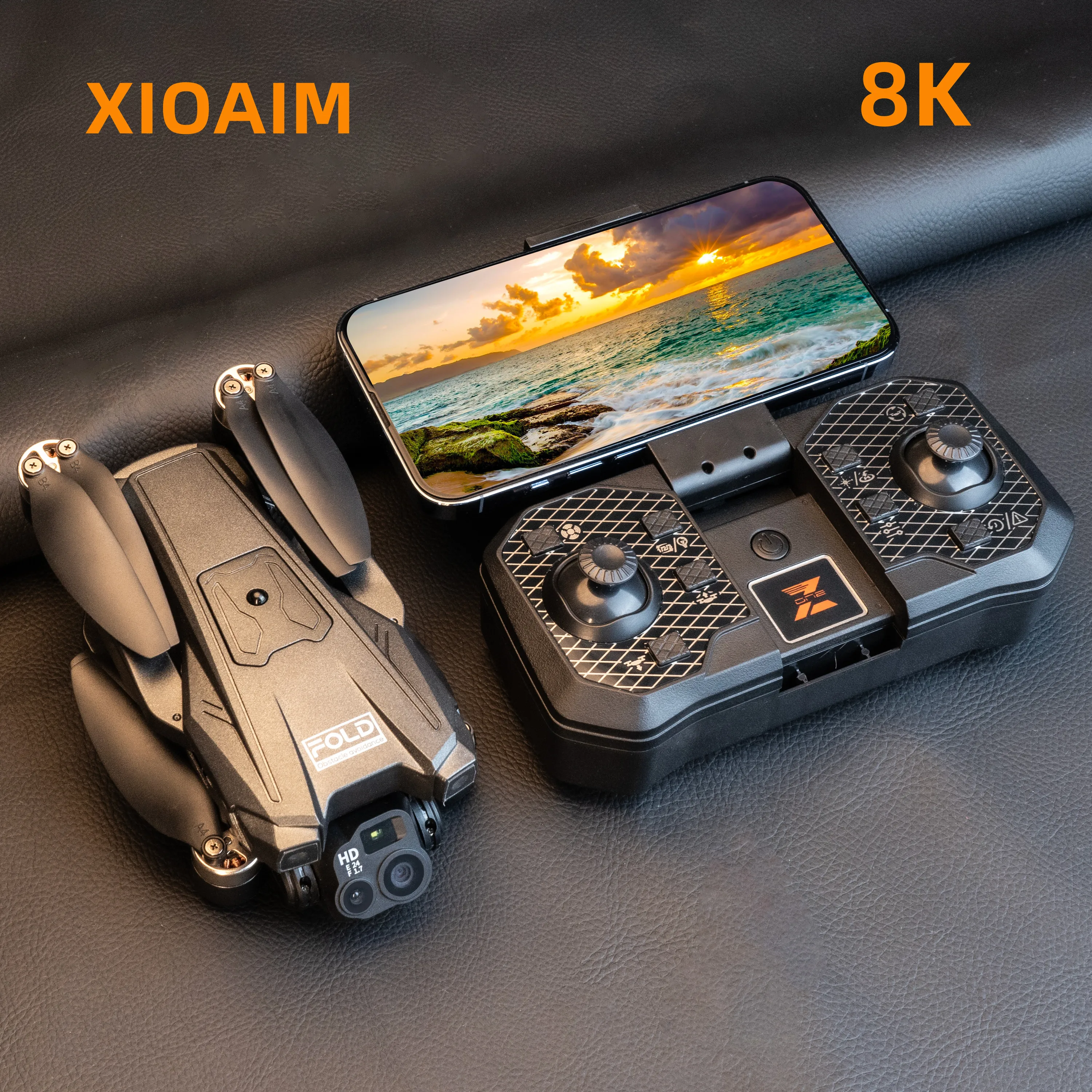 طائرة بدون طيار YK8 جديدة 8K احترافية 4K HD كاميرا زاوية واسعة 5G WIFI تدفق بصري 360 ° تجنب العوائق محرك بدون فرش RC كوادكوبتر