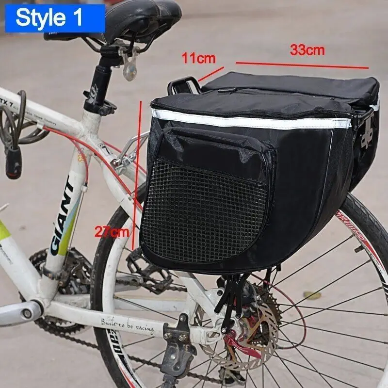 2023 Mountain bike bag, bicycle tailstock, bicycle luggage