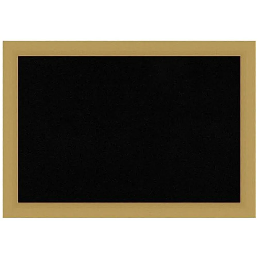 

Черная пробковая доска для стен 14x20, доска для заметок с золотой рамкой, маленькая пробковая доска для офиса, декор для дома, органайзер, повседневная пробковая доска