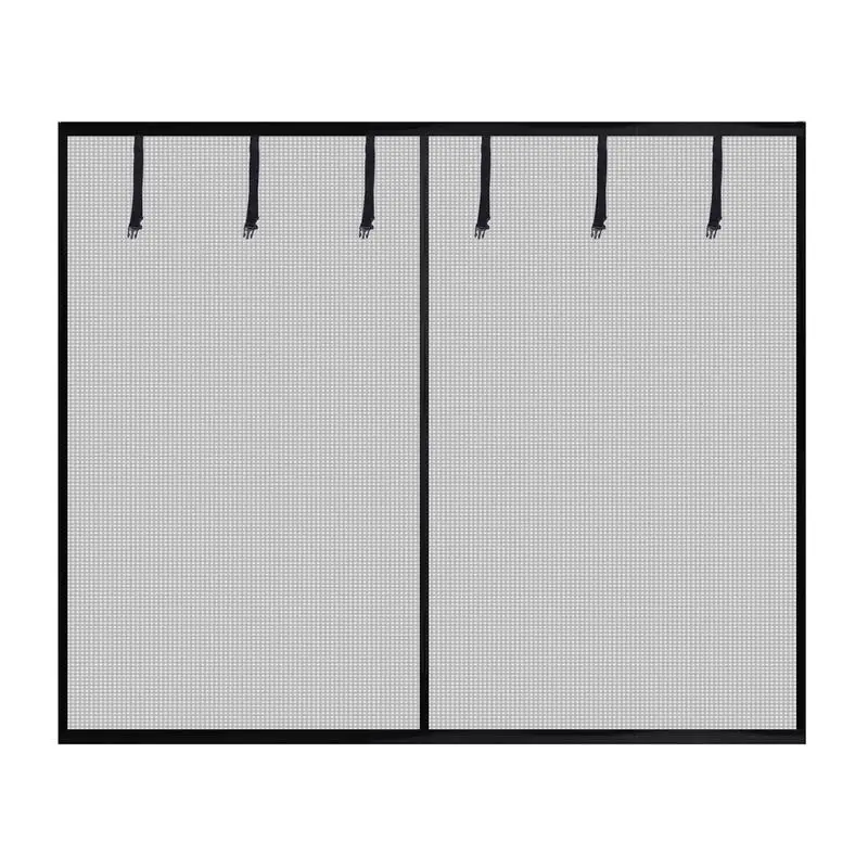 Garage Net Screen Mosquito Anti Fly Insect Screen Fine Mesh Thick  Magnetic Garage Doors Curtain Automobiles Accessories