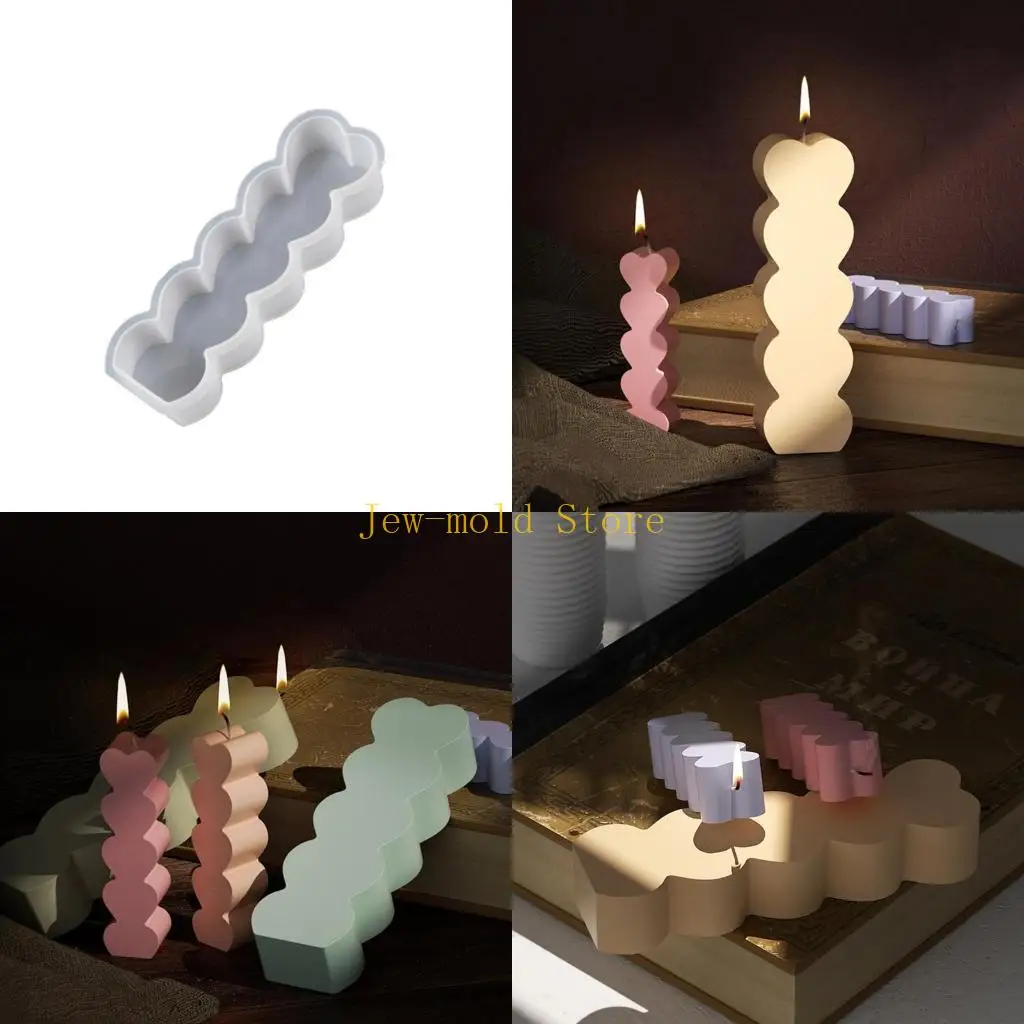 

C71B Five Heart Mold Mold Ornaments Mold for Home Decors