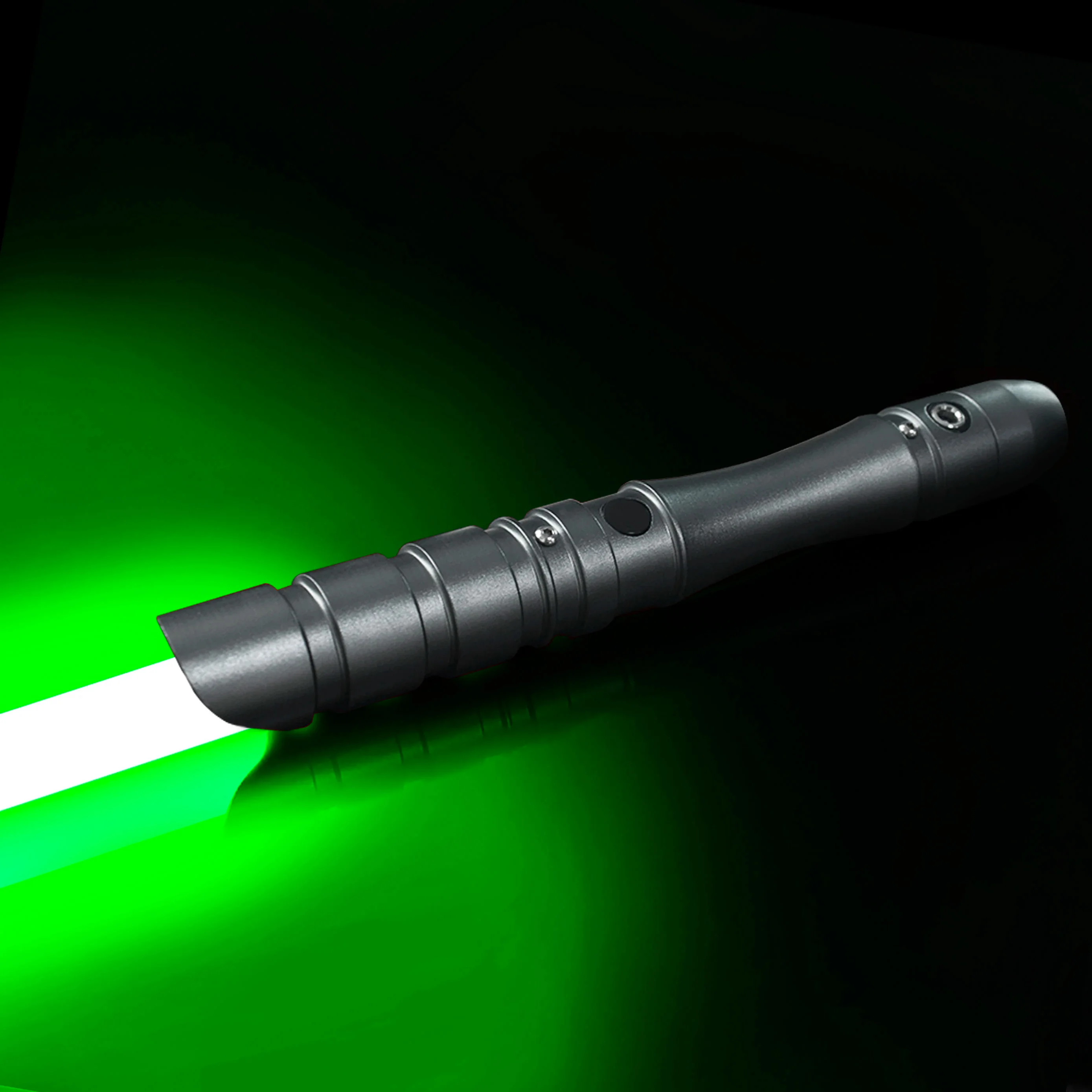 PHS Lightsaber Heavy Dueling, Rechargeable Metal Cosplay Light saber, Loud Sound for Adults ,Kids Toys（ Single Color Series)