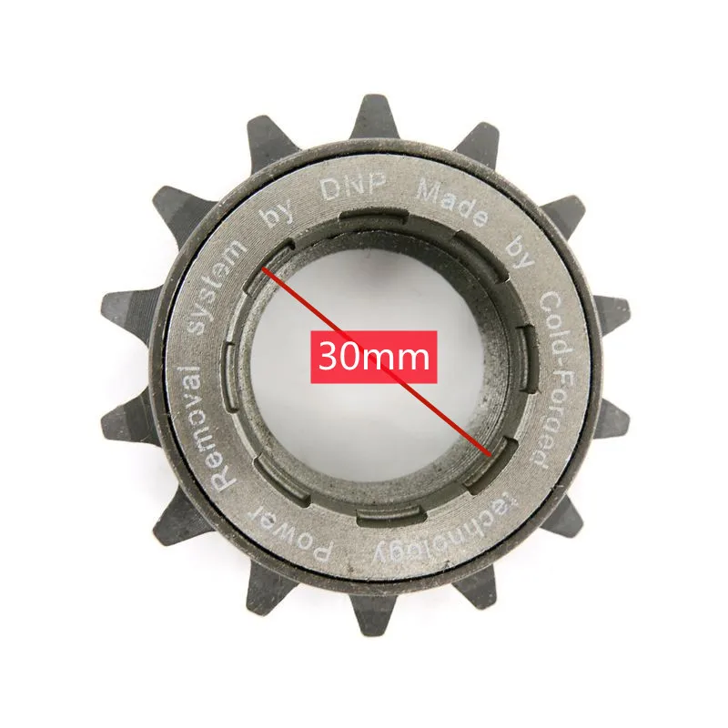 Longyi-Single Speed Bicycle Flywheel, Wire Hole Flywheel, Road Bike, 30mm, DNP, 14 Tooth, Performance Car