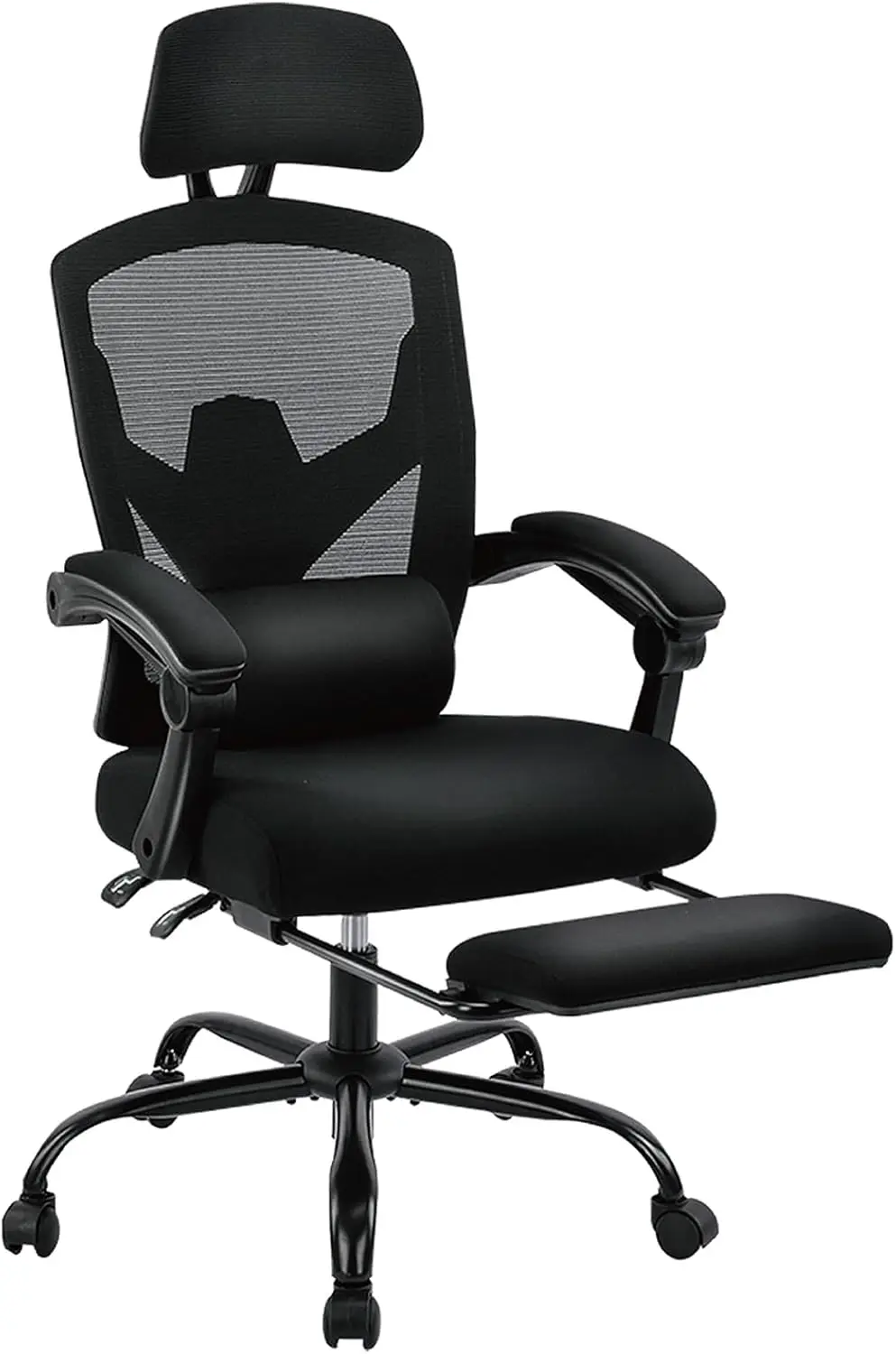 

Office Computer Desk Chair, Gaming Chairs for Adults, High-Back Mesh Rolling Swivel Reclining Chairs with Wheels, Comfortable