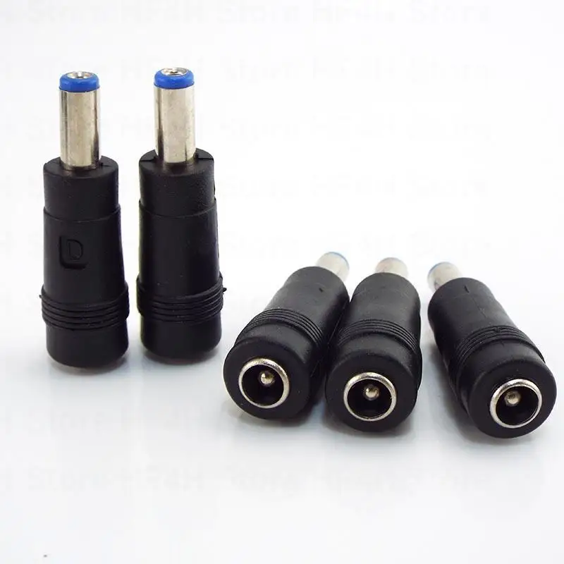 5.5X 2.1MM female to 5.5X 2.1 2.5mm 3.5mm DC power jack female male plug adapter Connectors 5525 5521 3.5x1.35mm Tips adaptor B4