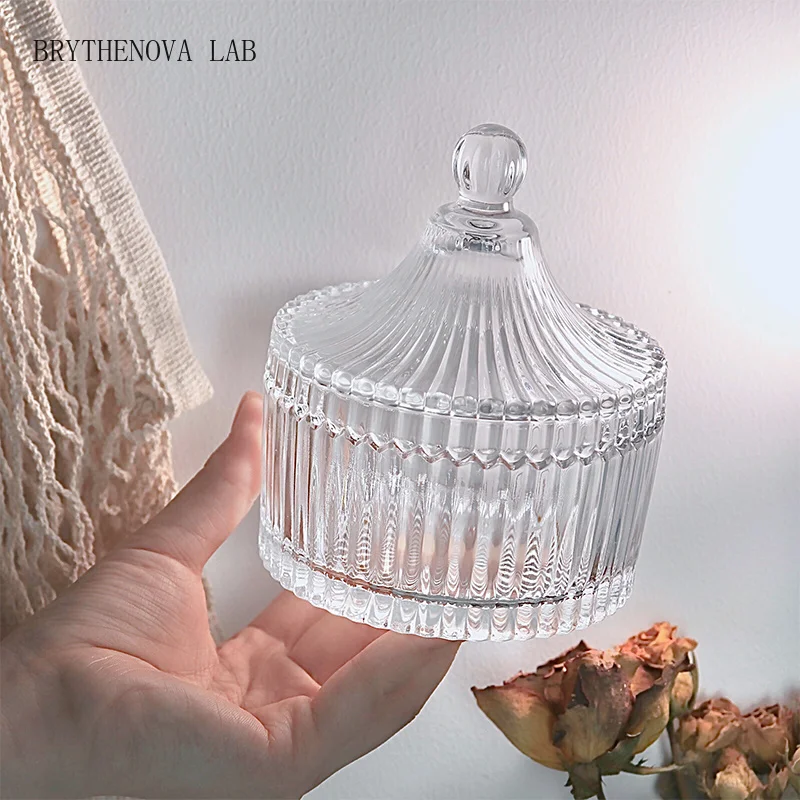 Glass Glass Storage Jar Sugar Bowl and Salt Bowl Kitchen Condiment Jewelry Dispenser Storage Box Home Desktop Decoration Send a Gift - Aliexpress Deal