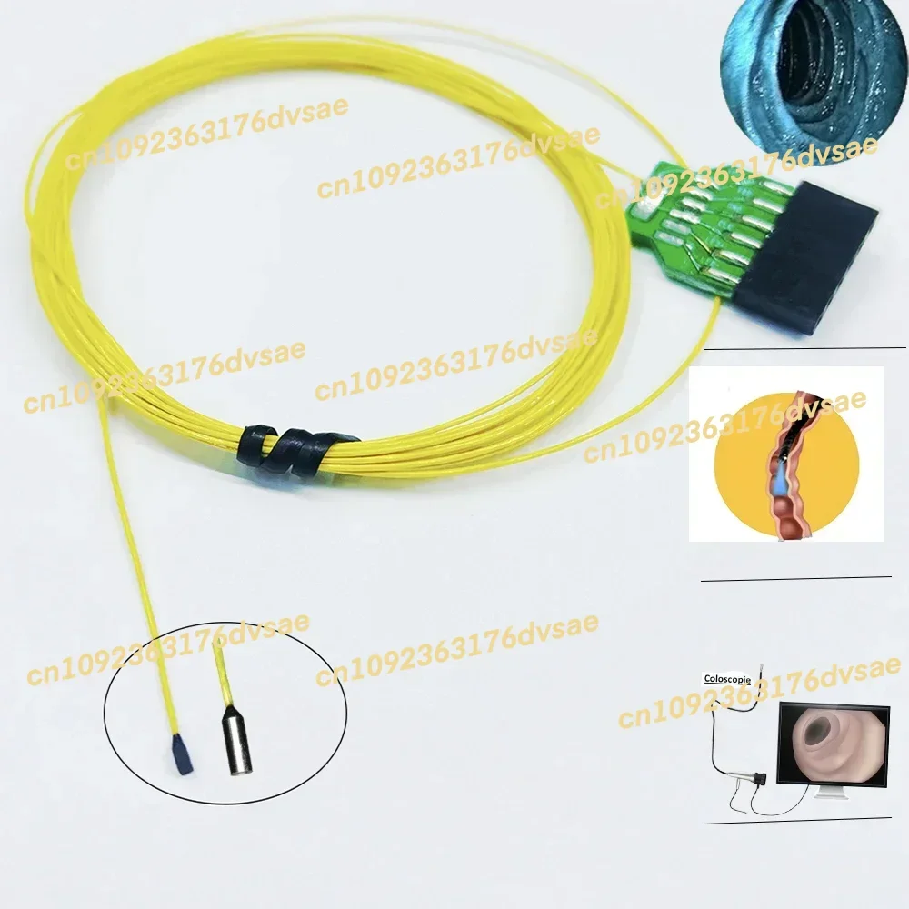 In Stock Flexible  ov6946 ovm6946 2mm endoscope camera module with LED light USB decoder or CVBS for medical