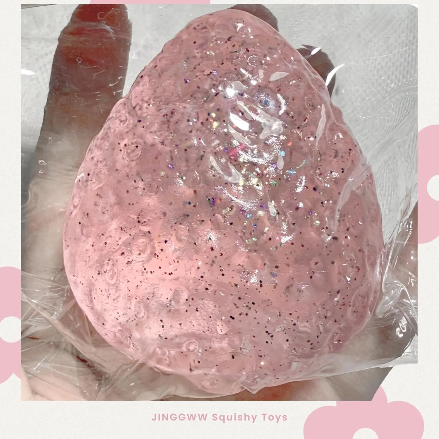 Jouets spongieux Taba aux fraises faits à la main, jouets à presser aux fraises mignons, jouets Fidget Squishies aux fraises Kawaii