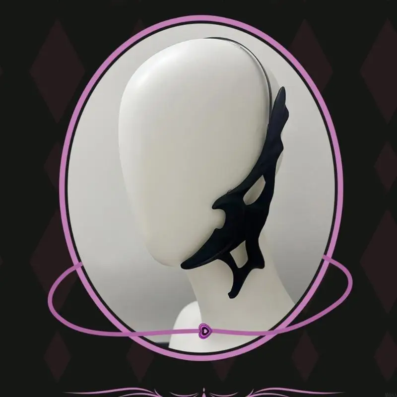 M68A ELEGANT HORN Black Halloween Clip Clip Flat Clip Flat Halloween