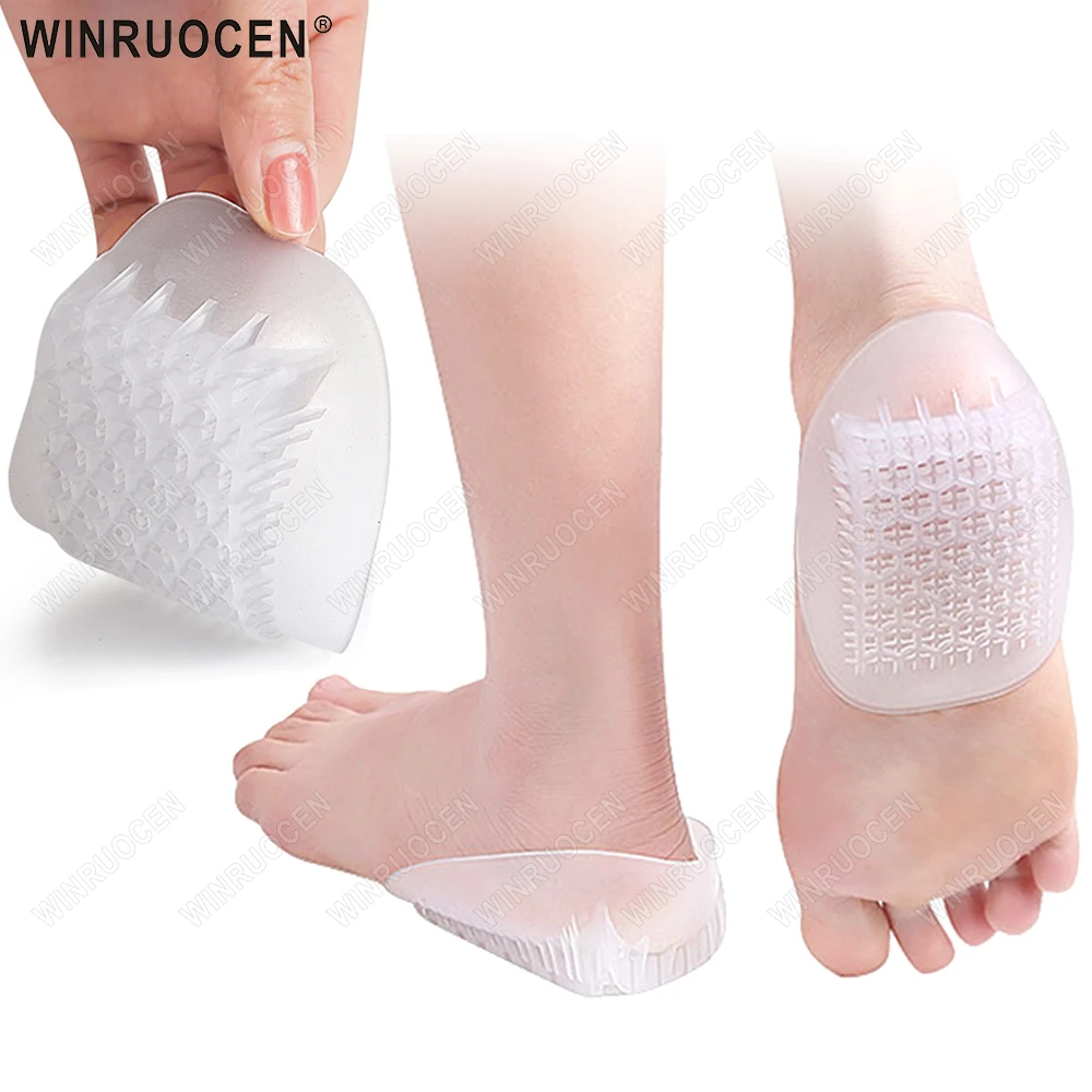 1/2 Paar bequeme Körbchenpolster, Stoßdämpfung, Kisseneinsatz zum Rissen, Schmerzen, Tragen, Sport-Einsocken, Polster für Männer und Frauen, WINRUOCEN