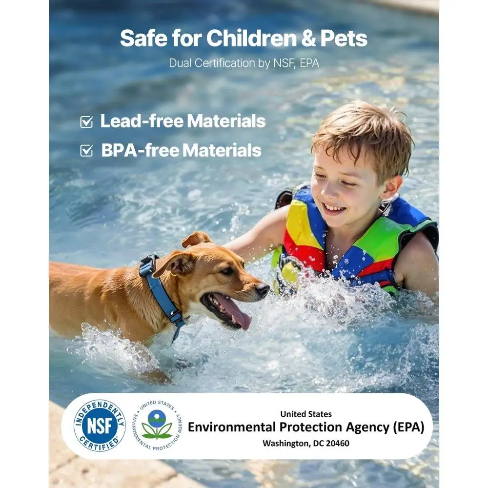 Whirlpool-Poolfilterkartusche, 1,8 m, kompatibel mit PA50-Modell, Wasserfiltration, Ersatzzubehör