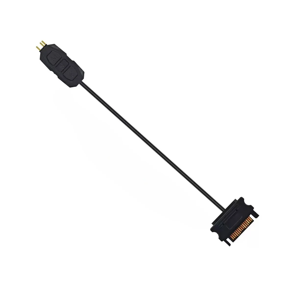 

5V 3-pin ARGB case lighting controller, 3-button controller, suitable for LED strips, cooling fans, etc.