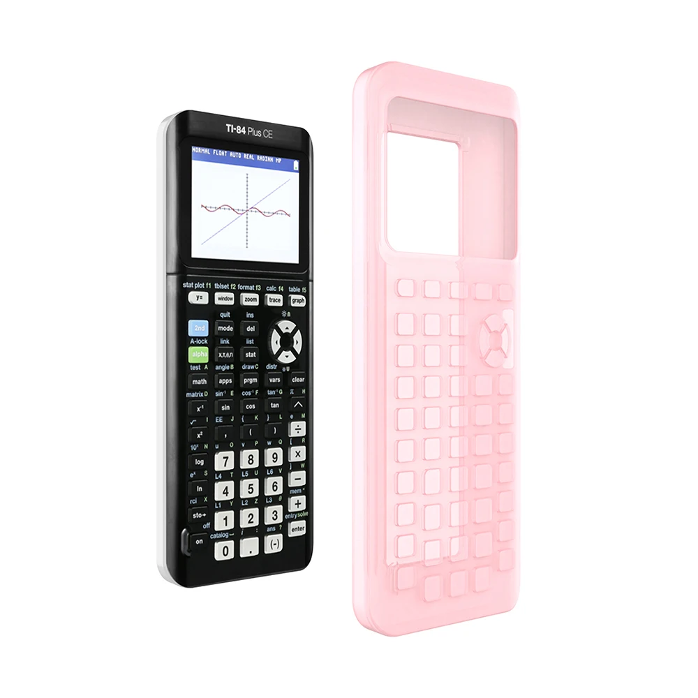 New Soft Protective Silicone Case For Texas Instruments TI-84 Plus CE Calculator Full Cover Scratch-proof Dust-proof Handbag