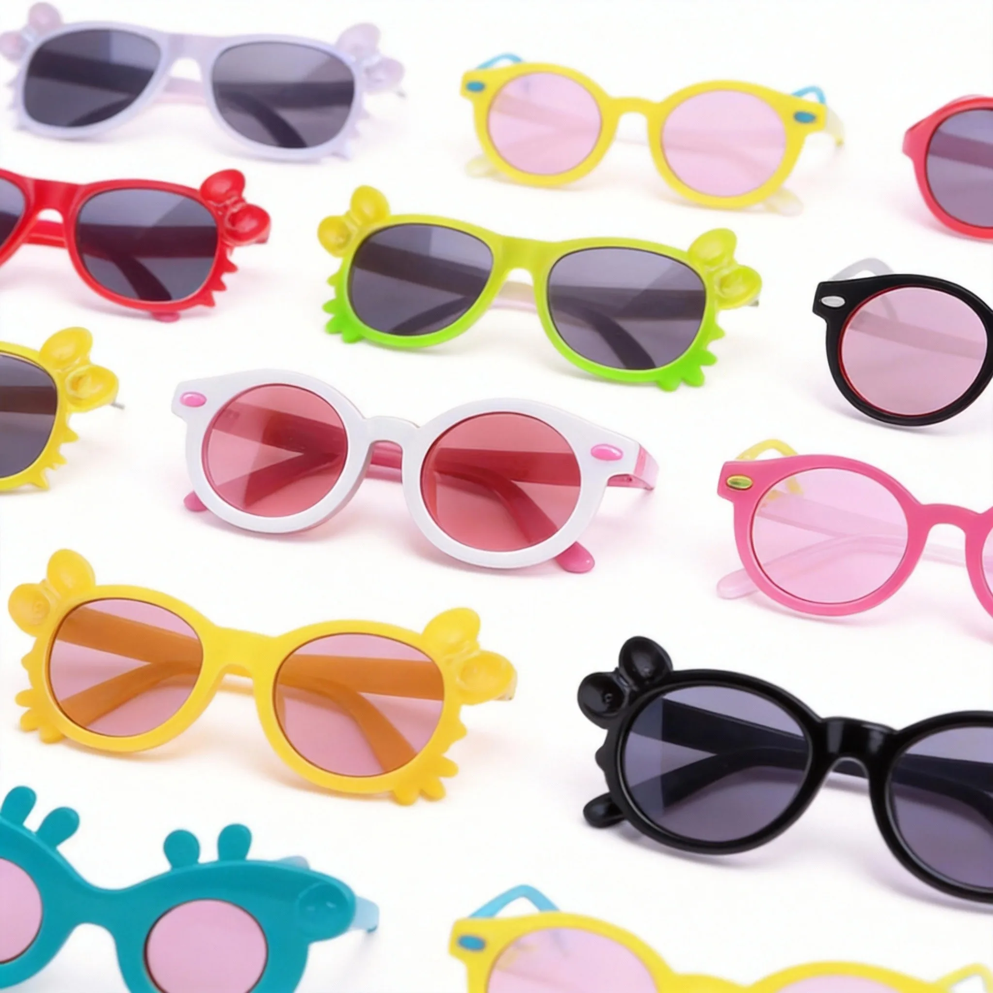 Doll Glasses Bow/Piggy Page/Crab Pattern For 18Inch American Doll  Sunglasses 43Cm New Baby Doll Accessories,42Cm Nenuco