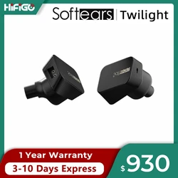 Softears Twilight Earphone 10mm Dynamic Earbuds with 0.78 2Pin Cable