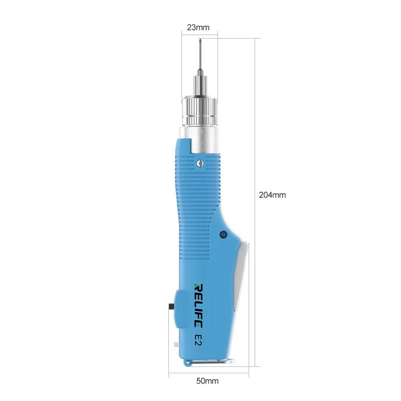 RELIFE E2 Torque Electric Screwdriver Set Multi-speed Adjustable Torque Electric Screwdriver For Mobile Phone Screw Disassembly