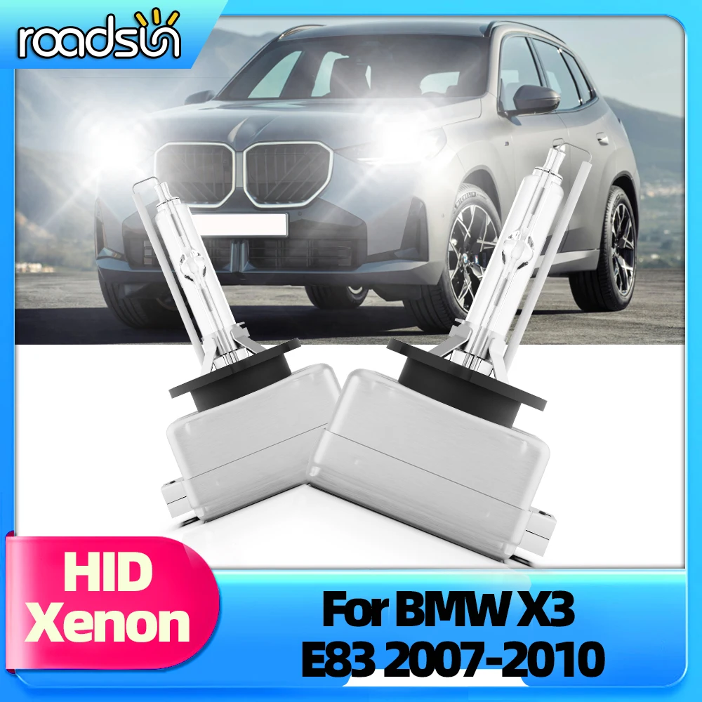 

Roadsun 2Pcs HID Xenon D1S For BMW X3 E83 2007 2008 2009 2010 Car Headlight Bulbs 35W 12V DC Auto Front Headlamps 6000K 8000K