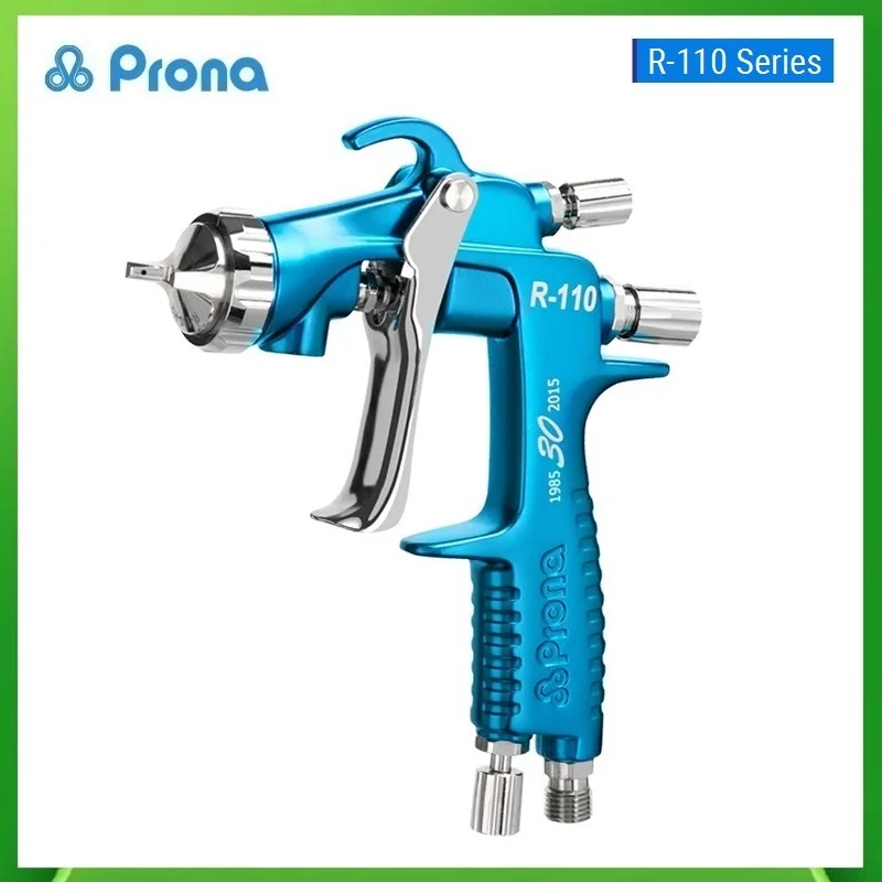 Prona R-110 Professional Air Spray Gun Paint Pistol Pneumatic Tool Portable Spray Guns Painting Cars Automobile Tools R110