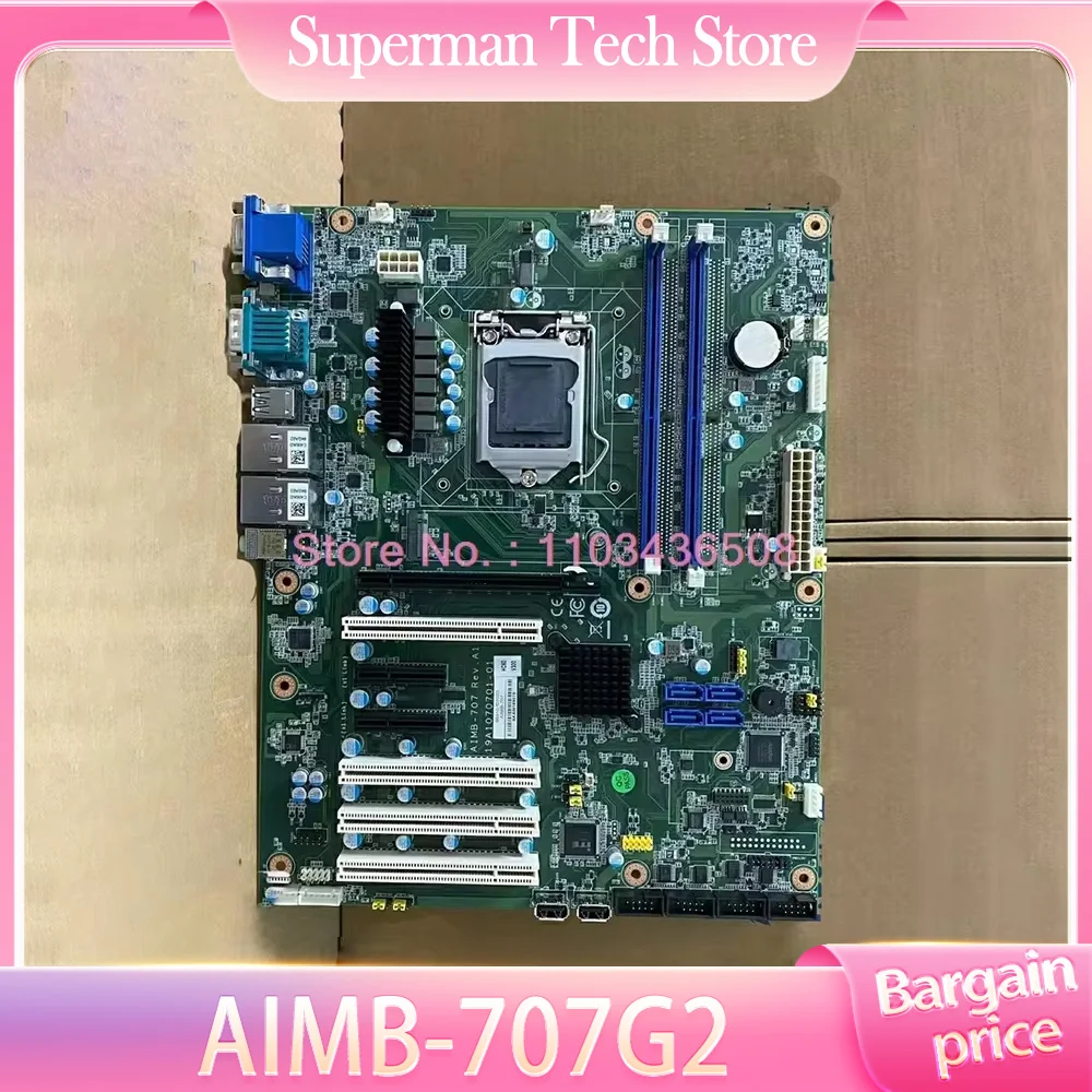 

For Advantech Industrial Motherboard LGA1200 10th Generation Core i9/i7/i5/i3 (Non-ECC) USB 3.2 DDR4 M.2 AIMB-707 AIMB-707G2