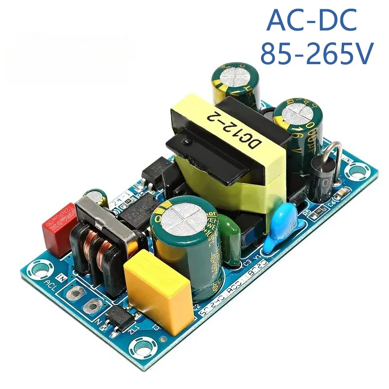 AC-DC5V 12V 24V Switching Power Supply Module Bare Board85-265V To 12V17 24V12.5A Switch Overcurrent Short Circuit Protection
