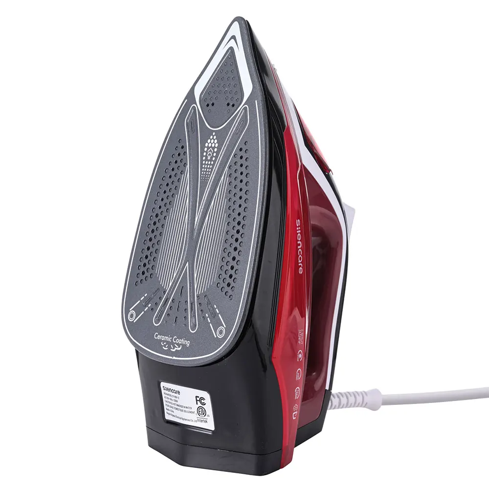 High Quality 2200W Economic Electric Iron Portable Commercial Steam Press Iron for Hotel Laundry