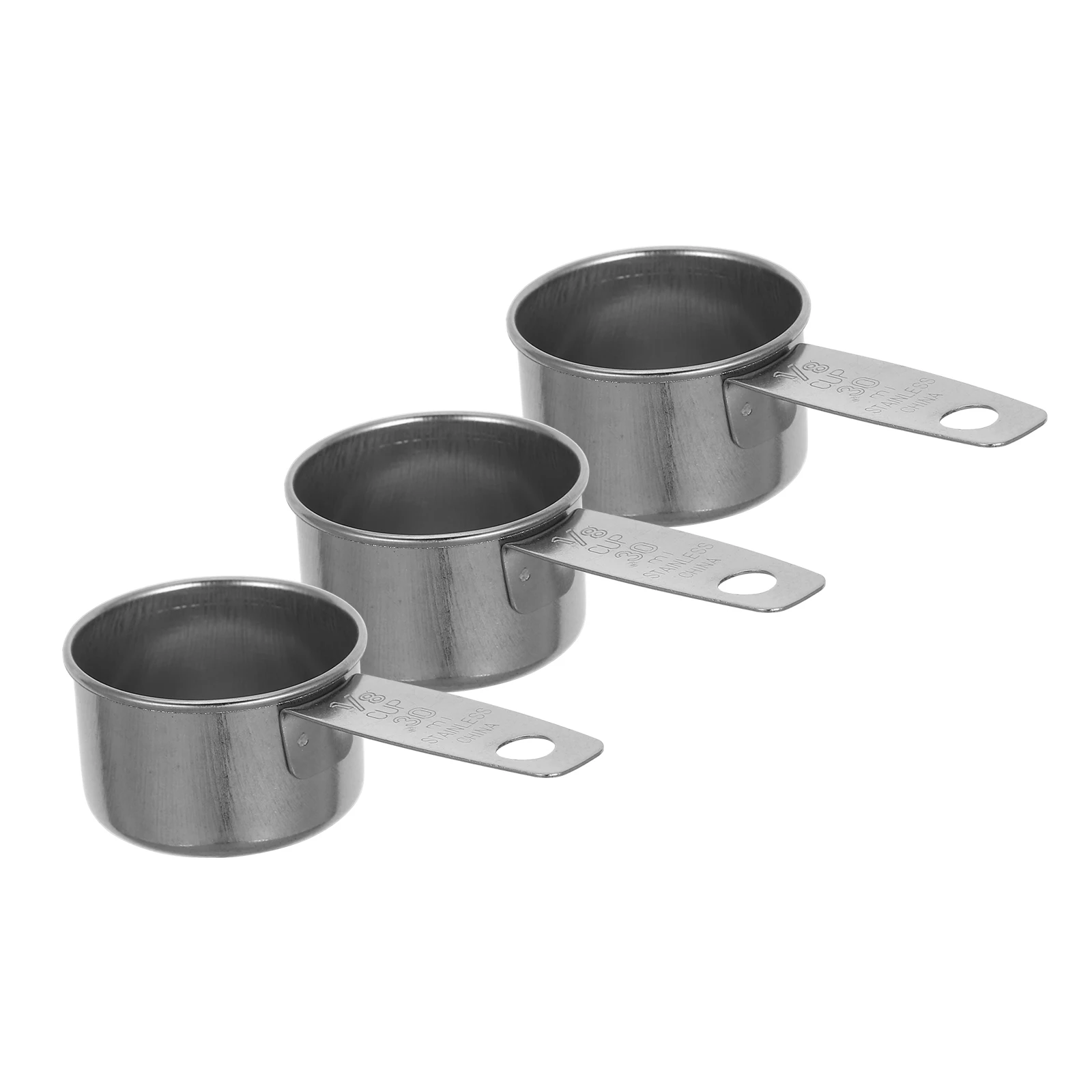 

3pcs Stainless Steel Sauce Cup Small Dipping Bowls For Sushi Condiment Container Kitchen Restaurant Hotel Use Prep Bowl Metal