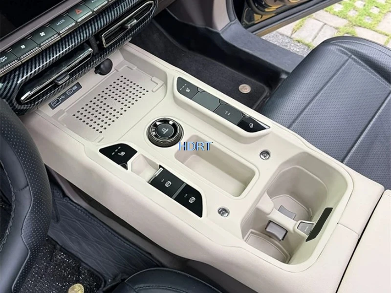 For GWM Haval Raptor Dargo V7 H7 Plus 2026 + Car Style Gear Shift Mat Storage Box Pad Center Console Organizer Cover Accessories