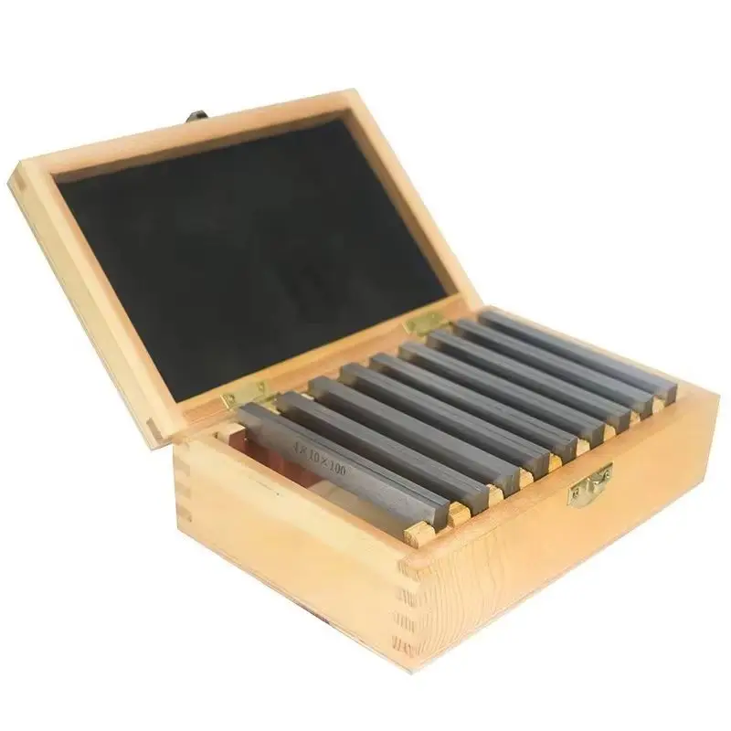 9 Pairs 100x4mm Parallel Vise Pad Set Hardened Steel Block