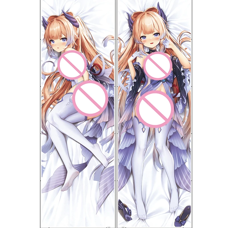 

Hot Game Genshin Impact Character Sangonomiya Kokomi Double-Sided Printed Hugging Body Pillowcase Otaku Pillow Case Cover Gifts