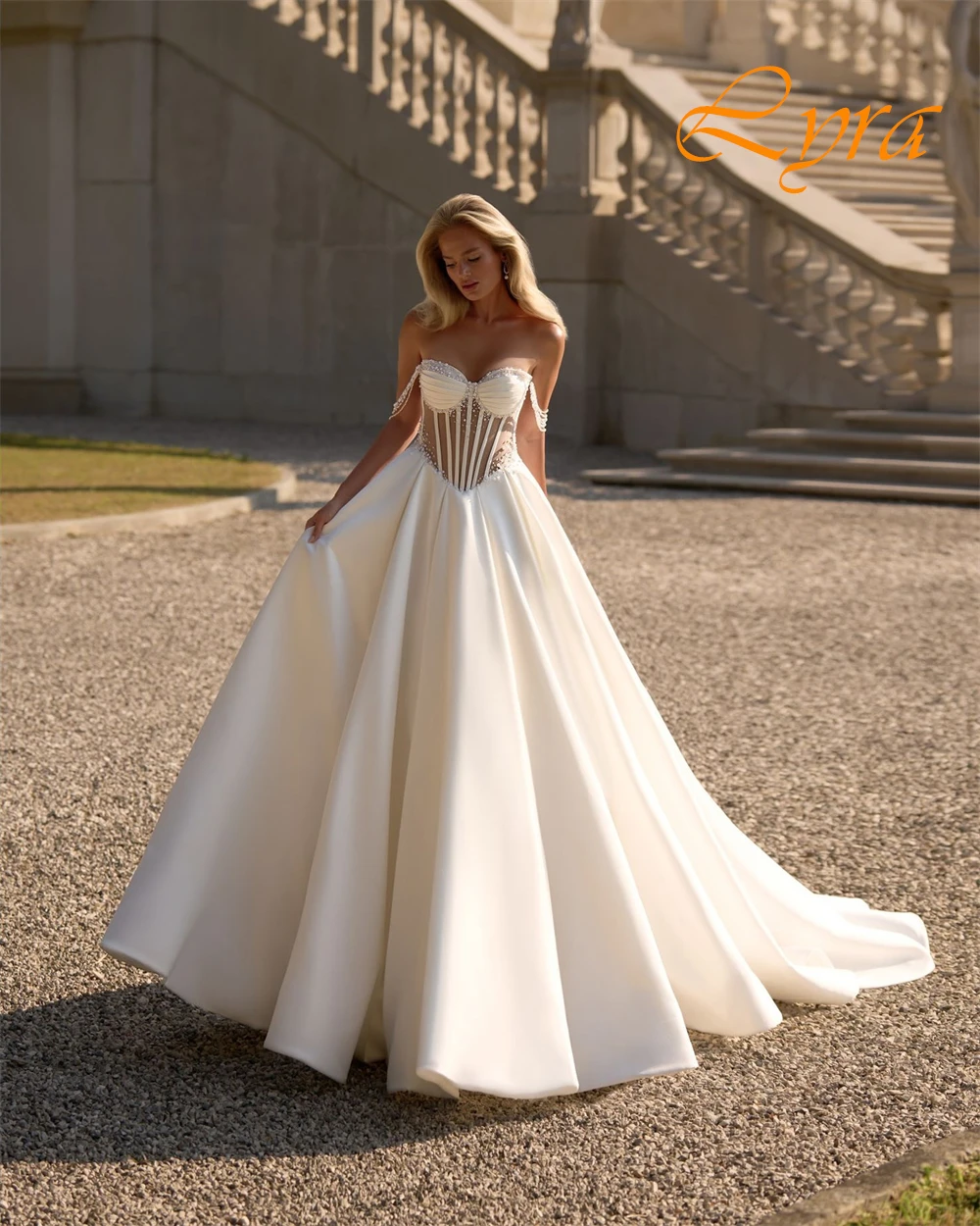 Personalizado clássico cetim querida vestido de noite sexy aberto volta vestidos de baile delicado miçangas cristal ocasião especial vestidos