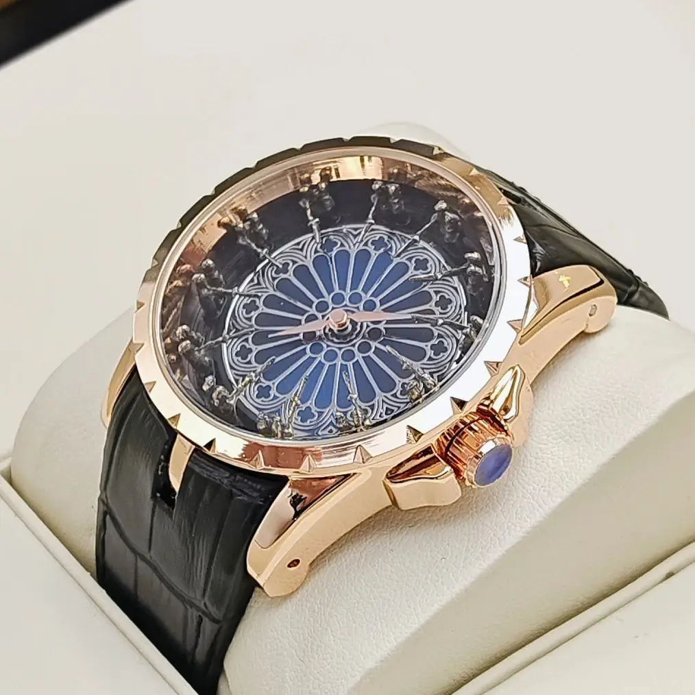 

Luxurious and Elegant Men's Watch, Knights of the Twelve Tables Watch, Men's Wormhole Concept Non-Mechanical Watch, Men's Watch with Zodiac Signs, Niche Brand Men's Watch, Casual Style Fashion Accessory, the Best Gift for Him