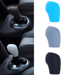 Car Silicone Automatic Gear Shift Knob Cover Antislip Shifter Knob Univeral Fit Shifter Handle Non-combustible Material