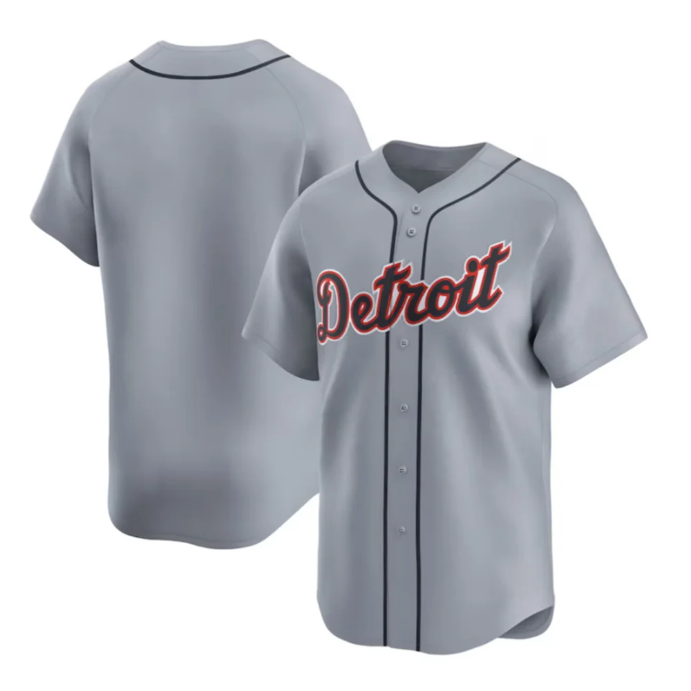 2024 American Baseball Jersey Kids Men Home Clothes Tee Boys Top Team Player Clothing Children Teenager Male Tigers T Shirt 24